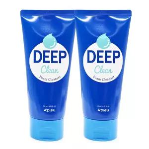 어퓨 딥 클린 폼 클렌저 130ml + 130ml