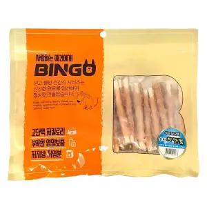 빙고 우피 치킨껌 400g 강아지껌 강아지간식