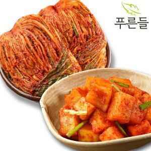 [푸른들] 전라남도 함평김치 / 포기김치 3kg + 깍두기 3kg