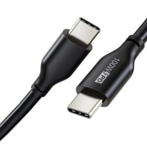 100W PD 고속충전케이블 1M USB C타입 to C 충전기선 휴대폰 핸드폰 스마트폰 차량용
