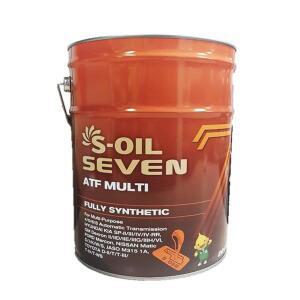 S-OIL 에스오일 7 세븐 ATF 멀티 100%합성 미션오일 20L