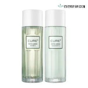 김정문알로에 큐어 피토 그린 토너+에멀전 130ml