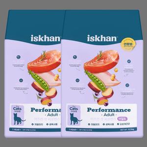 이즈칸 캣 그레인프리 버라이어티 어덜트 6.5kg x 2개