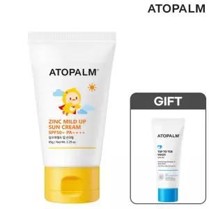 [6/15~17] 징크 마일드 업 선크림 65g (SPF50+ PA++++) (GIFT 탑투토워시 20ml)