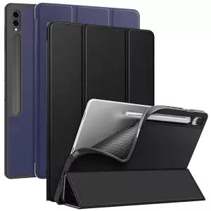 갤럭시탭S10 S9 플러스 12.4 SJ60 수납 미트커버 TPU 케이스/X820 X826 X810 X816 북커버 S10+ S9+ S펜수납