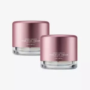 자민경 크레마카라콜 핑크 스네일 달팽이 크림 50ml (2개)