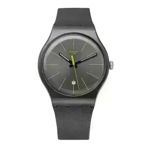 스와치 시계 SUOB404 Swatch Essentials CHARCOLAZING 남성 우레탄시계 당일발송