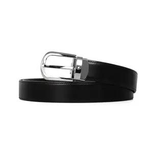몽블랑 남성 30mm Horseshoe 양면 가죽 벨트 R1) 114412)