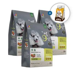 [10%적립] 목우촌 펫9단 푸들전용 1.8kg x 3개+데이스포 펫밀크 5개(1box)