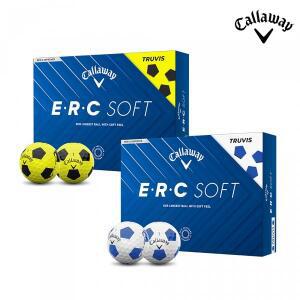 [캘러웨이] 2025 ERC 소프트 트리플 트랙 TRUVIS 골프공 [3피스][화이트블루/옐로우블랙]