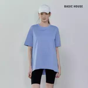 (최초가:34,900원) 베이직하우스 [2PACK]여성 소로나 세미오버핏 라운드넥 반팔티셔츠 LZTS3202S2