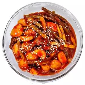 양념 잘된 새콤 달콤 알마늘 마늘쫑 무침 간편 집반찬 1kg 알마늘 마늘쫑 무침