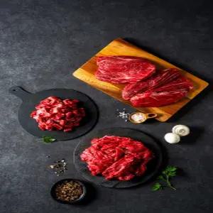 농협안심한우 정육 1++등급 한우 불고기/국거리(세절)/사태(장조림) 300g*3팩