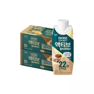 [Hmall] 하이뮨 프로틴 밸런스 액티브 22g 밤티라미수 ZERO 250mlx36개
