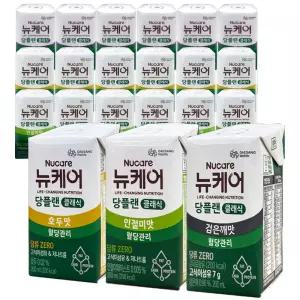뉴케어 당플랜 클래식 호두맛+인절미맛+검은깨맛 200ml 6팩씩 18팩
