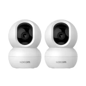 KOCOM KHC-Z30 홈카메라 2팩 세트 초고화질 국내어플 가정용 홈캠 CCTV