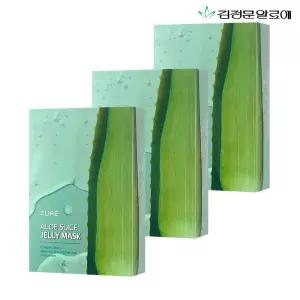 [T쇼페] 김정문알로에 큐어 알로에 슬라이스 젤리 마스크 10매 3개