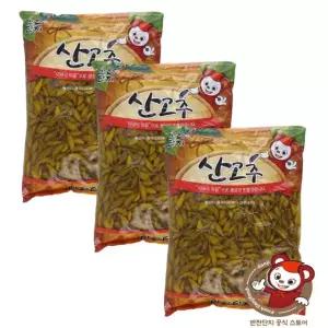 반찬단지 산고추 4kg x 3 장아찌 절임 (실온상품)