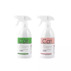 FLOLAB 고양이 탈취제 화장실 냄새 케어 반려묘 전용 스프레이 500ml 2개