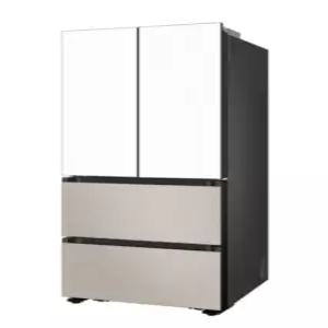삼성전자 1등급 비스포크 AI 김치냉장고 4도어 586L RK70F58M1ZG 에센셜 화이트 + 에센셜 베이지 삼성물류설치