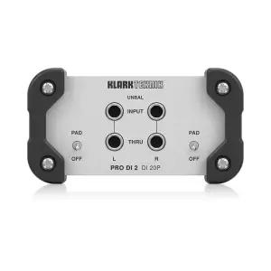 KLARK TEKNIK 클락테크닉 DI 20P 패시브 스테레오 다이렉트 DI 박스