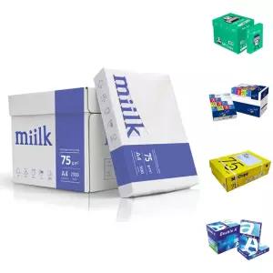 (A4 75g 500매X5권) 복사용지 밀크/프린터/복사용/복사종이/사무실/회사용지/프린터용지/인쇄/사무/인쇄지