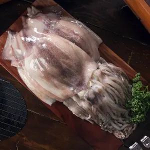 청해대왕 자연산 손질 통오징어 12마리 냉동 간편식 술안주 추천