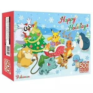 포켓몬스터 직소 퍼즐 500pcs 포켓몬 해피 홀리데이/키즈 아동 학생 어린이 애니메이션 만화 캐릭터