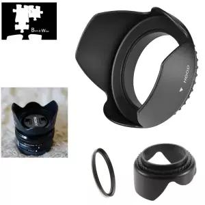 40.5mm 꽃 렌즈 후드 소니 알파 A6500 A6400 A6300 A6100 A6000 A5100 A5000 NEX-6 NEX-5T NEX-5N NEX-3N N