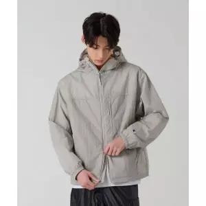 매장정품 CHAMPION 시어 나일론 윈드브레이커 Light Grey CHPU261KBJP014LG 288723
