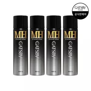 [맨담] 갸스비 스타일링 스프레이 매트&하드 휴대용 / 여행용 65ml X 4개