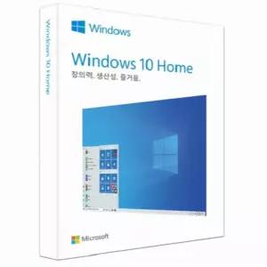 Microsoft Windows 10 Home FPP 처음사용자용 한글 USB 미개봉 병행
