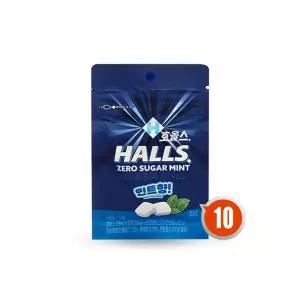 호올스 제로슈가 민트향 15.4g x10개