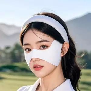 귀걸이형 페이스 마스크 얼굴 햇빛가리개 골프 등산 기능성얼굴가리개 풀페이스 쿨링 선블럭