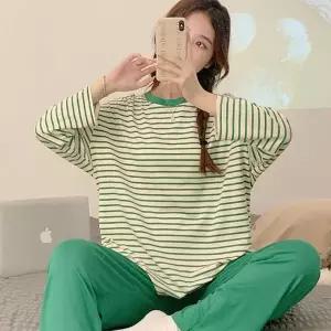 홈웨어 상하세트 캡내장 잠옷 노브라 티셔츠 브라캡