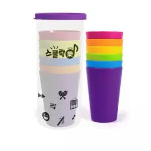 음악 연주 협동 공연 리듬놀이 컵타 컵 6P 리듬감향상 음악교구 연주회 음악교재