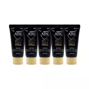 AHC 마스터즈 아쿠아 리치 선크림 대용량 썬크림 여행용 10ml 5개