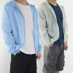 남자 여름 가을 경량 바람막이 얇은 간절기 아우터 후드 집업 자켓 등산 스포츠
