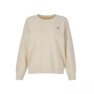 [숲][숲] 라운드넥 자수 포인트 풀오버 (SZ9LK30)