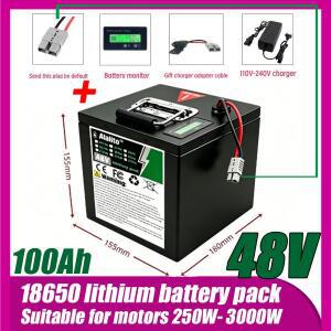 전기차 리튬 배터리 48V 20Ah-100Ah 초대용량 오토바이 삼륜차