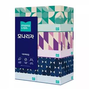 학교 100매 미니각티슈 티슈 곽티슈 각티슈 6입 하니C1
