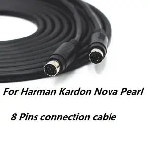 Harman Kardon Nova Pearl용 오디오 확장 연결 케이블 8핀 와이어 인터페이스 메인 및 보조 스피커