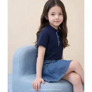 매장정품 빈폴 키즈 BEANPOLE KIDS 헨리넥 피케 반소매 티셔츠 네이비 (BI6342U03R) BI6342U03R 385662