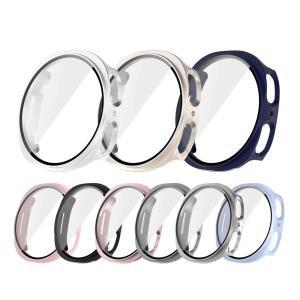 삼성 갤럭시 워치8 40mm44mm용 강화 유리+케이스, 갤럭시 워치 8클래식 46mm용 전면 화면 보호기 하드 PC