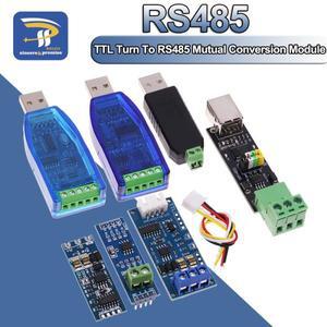 TTL RS485 모듈 하드웨어 자동 흐름 제어 직렬 UART 레벨 상호 변환 전원 공급 장치 33V 5V