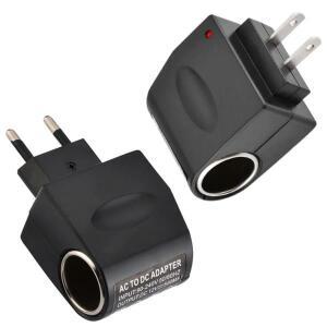 110V-240V 12V로 변환하는 AC/DC 컨버터 EU/US 플러그  차량용 전원 소켓 어댑터 공급 변압기 자동차