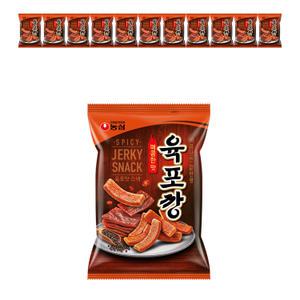 농심 육포깡 매콤한맛 90g, 12개