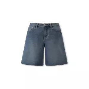 MSF2DH2905 7부바지 데님반바지 여성 COOL 버뮤다 데님 쇼츠 2 4979782