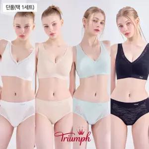 트라이엄프 26Summer 에어웨이브 퓨징 브라팬티1세트