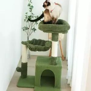 헬로망치 선인장 중형 캣타워 D30